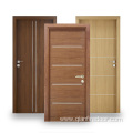 Puerta interior de MDF de madera de la puerta del dormitorio de la fábrica de Foshan